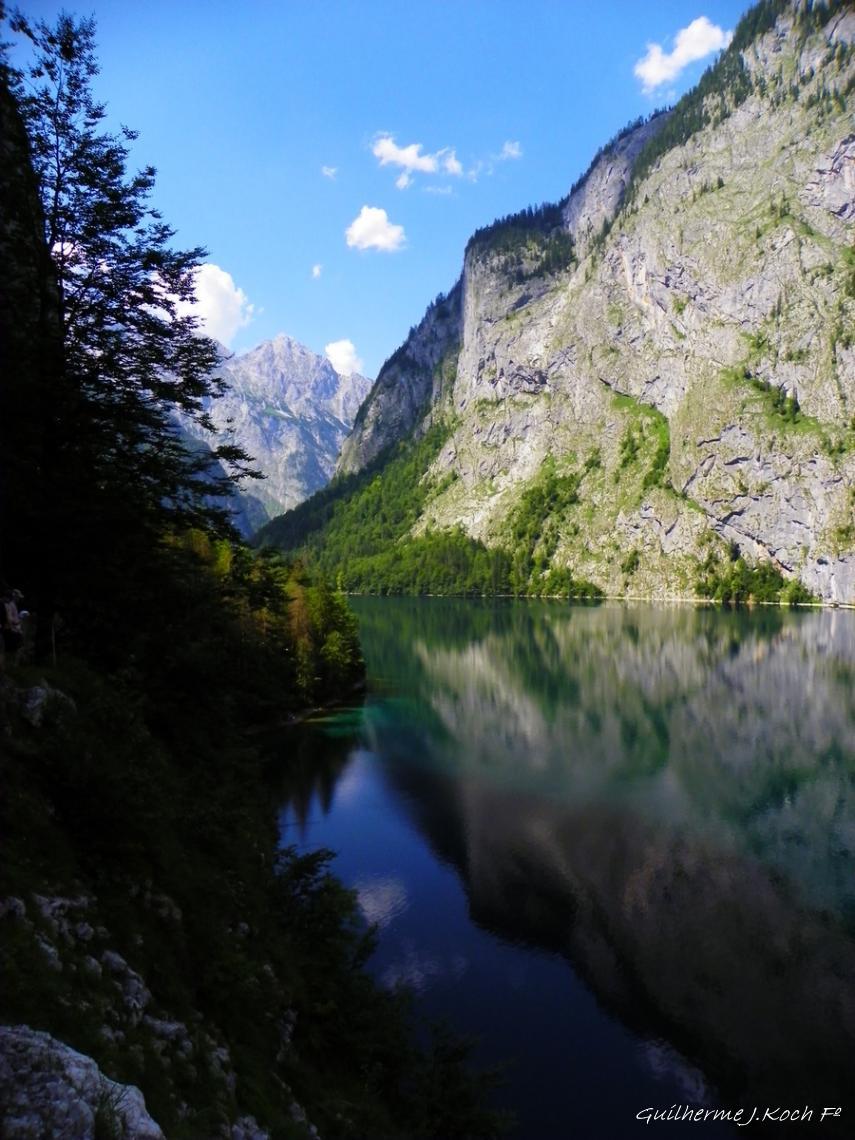 tags: lago,montanhas,verde,agua,natureza,floresta

K&ouml;nigssee, Sch&ouml;nau, Alemanha